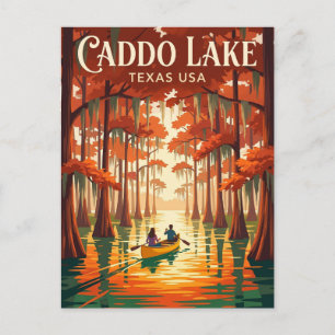 Carte Postale Lac Caddo USA