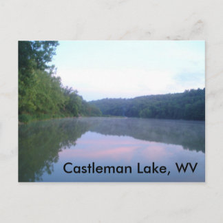 Carte Postale Lac Castleman, WV