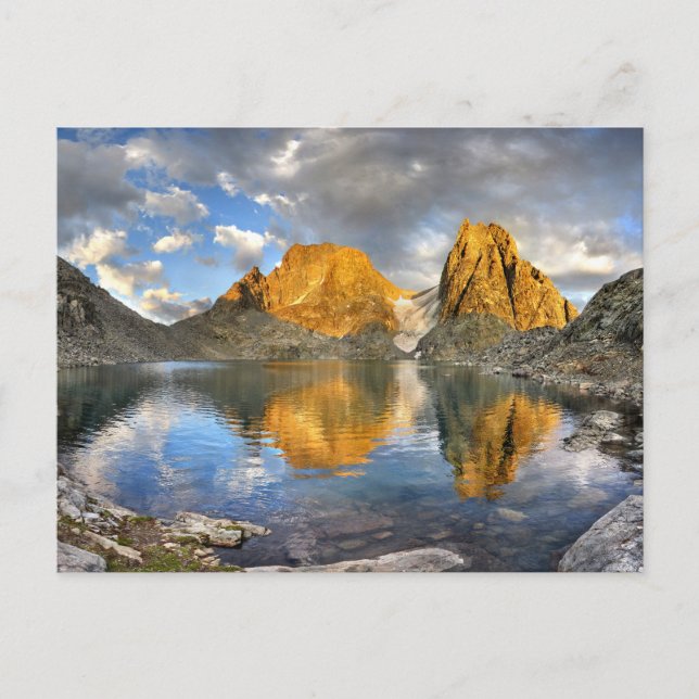 Carte Postale Lac Catherine Banner Ritter Sunset - Sierra (Devant)