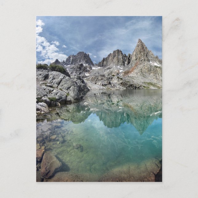 Carte Postale Lac Cécile / Minarets - Ansel Adams Wilderness (Devant)