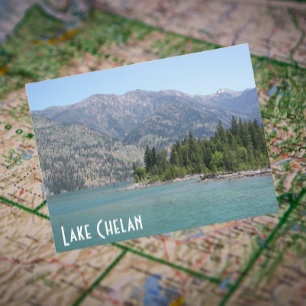 Carte Postale Lac Chelan, Washington Photo de voyage