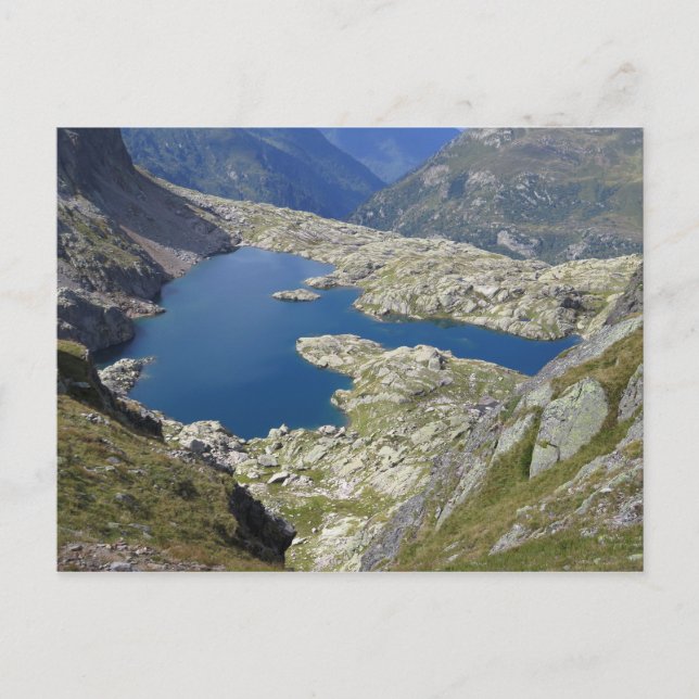 Carte Postale Lac Cornu Chamonix (Devant)