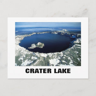 Carte Postale Lac Crater