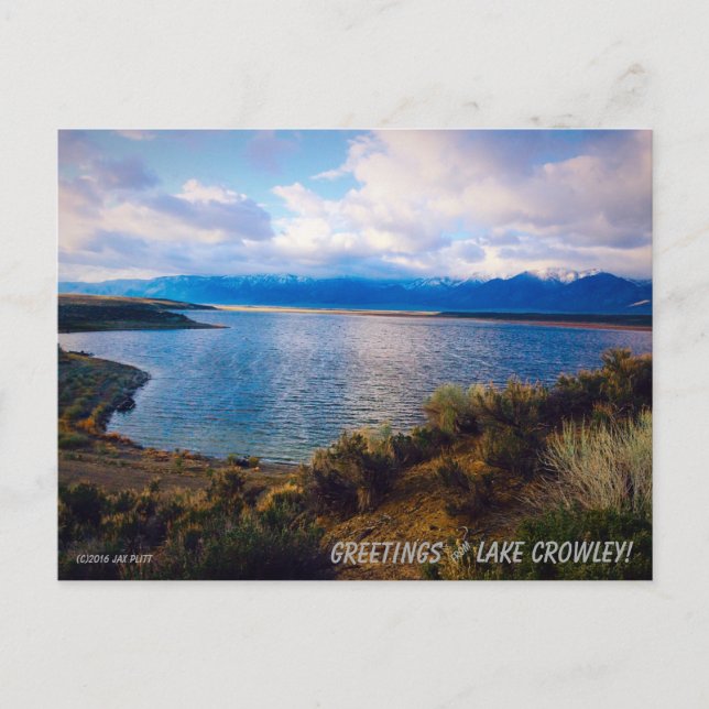 Carte Postale Lac Crowley #2 (Devant)