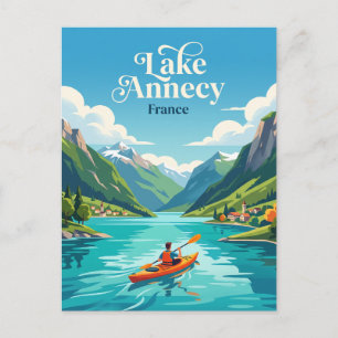 Carte Postale Lac d'Annecy, France