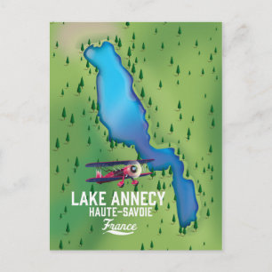Carte Postale Lac d'Annecy, Haute-Savoie, france