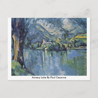 Carte Postale Lac D'Annecy Par Paul Cezanne