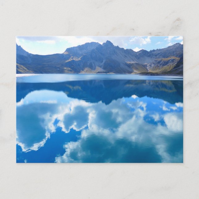 Carte Postale Lac " dans les montagnes" (Devant)