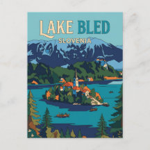 Lac de Bled (Île de Bled) Slovénie