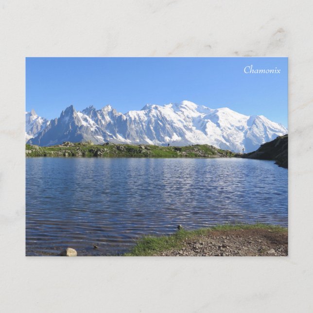 Carte Postale Lac de Cheserys Chamonix (Devant)