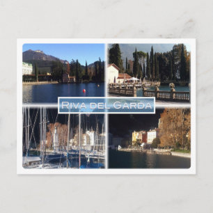 Carte Postale Lac de Garde - Riva del Garda - Trentino Alto Adig