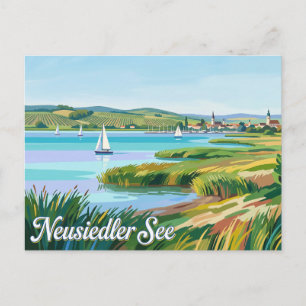 Carte Postale Lac de Neusiedl Autriche