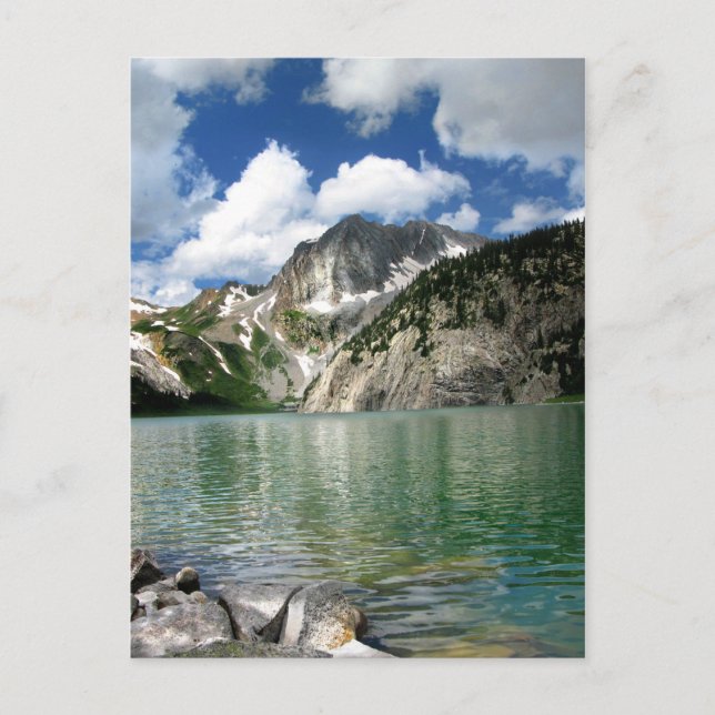 Carte Postale Lac de Snowmass / Pic - Maroon Belles (Devant)