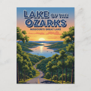 Carte Postale Lac des Ozarks Missouri Travel