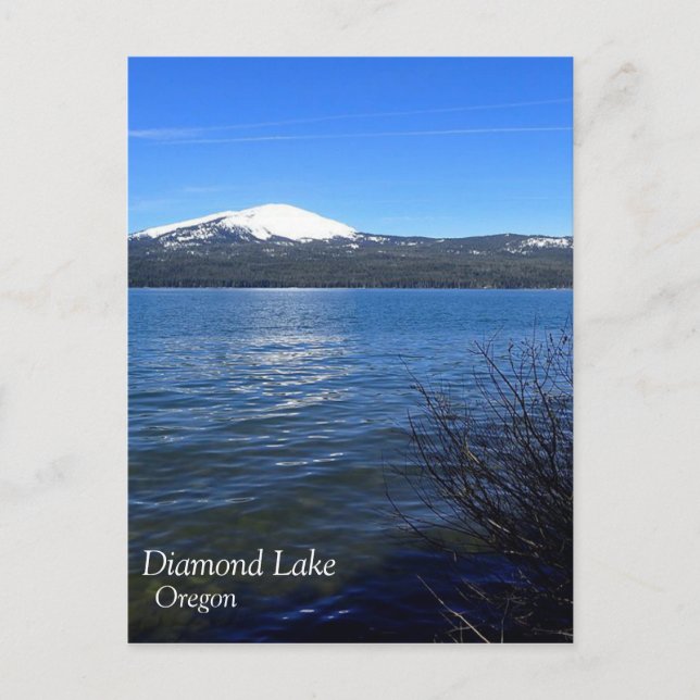 Carte Postale Lac Diamond, Oregon (Devant)