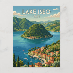 Carte Postale Lac d'Iseo Italie