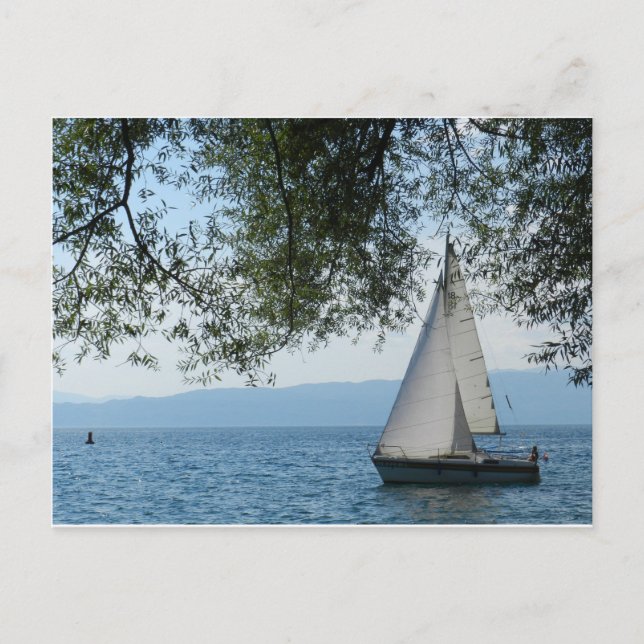 Carte Postale Lac d'Ohrid, Macédoine (Devant)