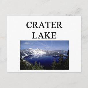Carte Postale lac du cratère