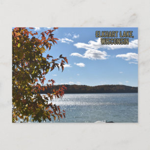 Carte Postale Lac Elkhart, Wisconsin