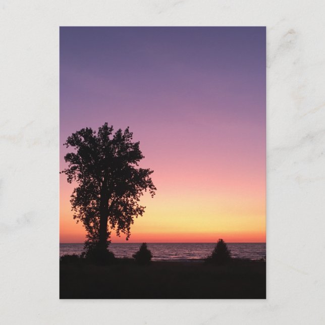 Carte Postale lac erie (Devant)