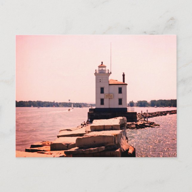 Carte Postale Lac Erie Lighthouse (Devant)