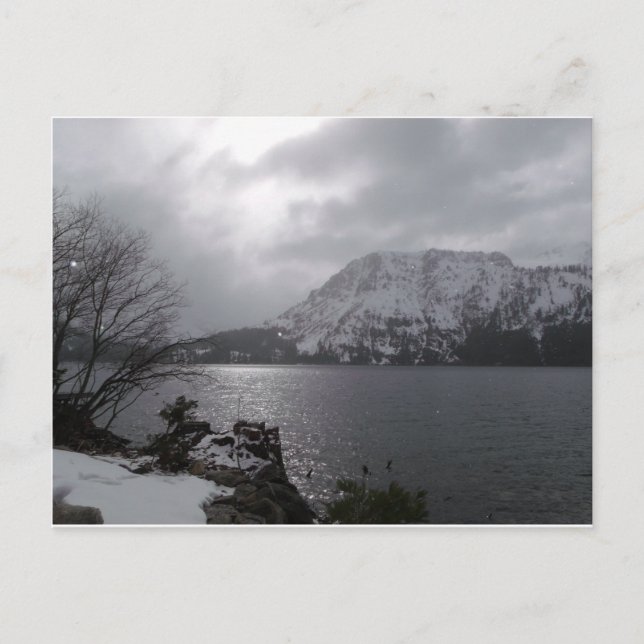 Carte Postale Lac Fallen Leaf (Devant)