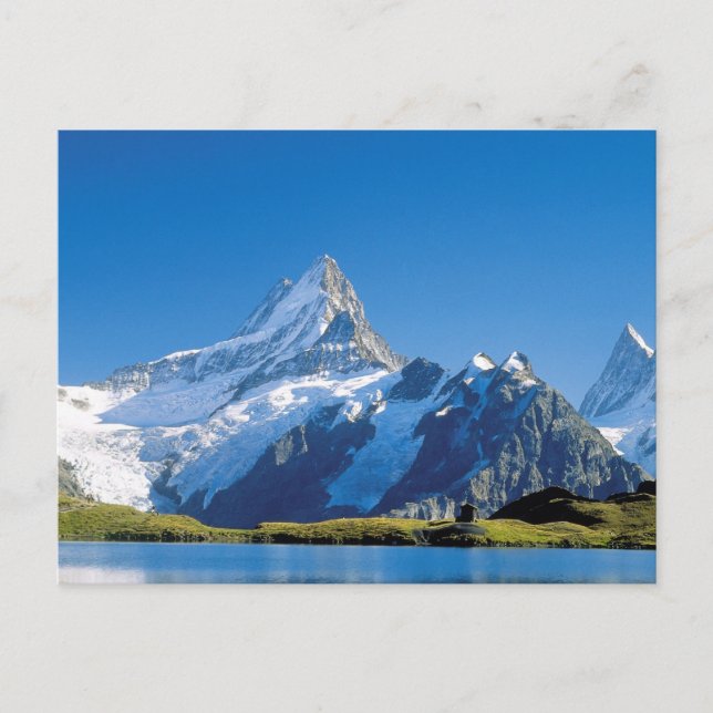 Carte Postale Lac haute montagne (Devant)