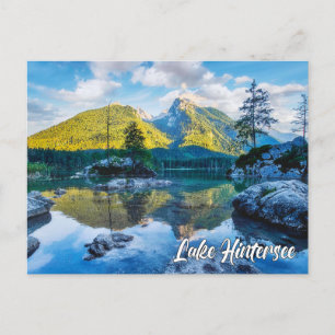 Carte Postale Lac Hintersee, Allemagne