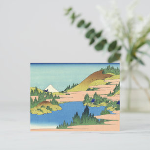 Carte Postale Lac Hokusai Hakone dans la province de Sagami
