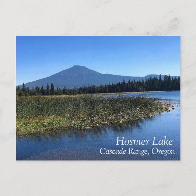 Carte Postale Lac Hosmer en été, OU (Devant)
