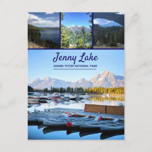 Carte Postale Lac Jenny   Grand Teton National Park Mountains