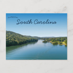 Carte Postale Lac Keowee Caroline du Sud États-Unis