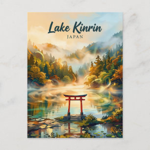 Carte Postale Lac Kinrin Yufuin Japon