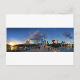 Carte Postale Lac Ladybird Sunset en Austin, Texas