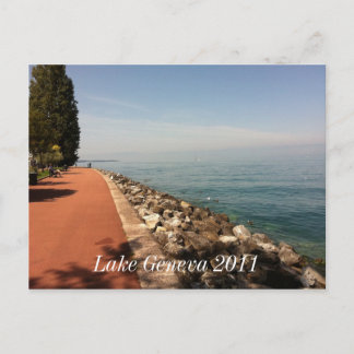 Carte Postale Lac Léman 2011