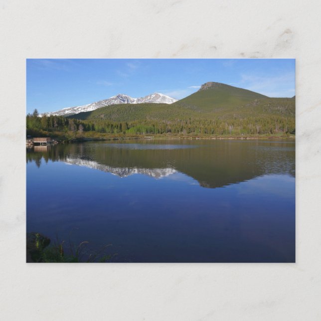 Carte Postale Lac Lily au parc national Rocky Mountain (Devant)