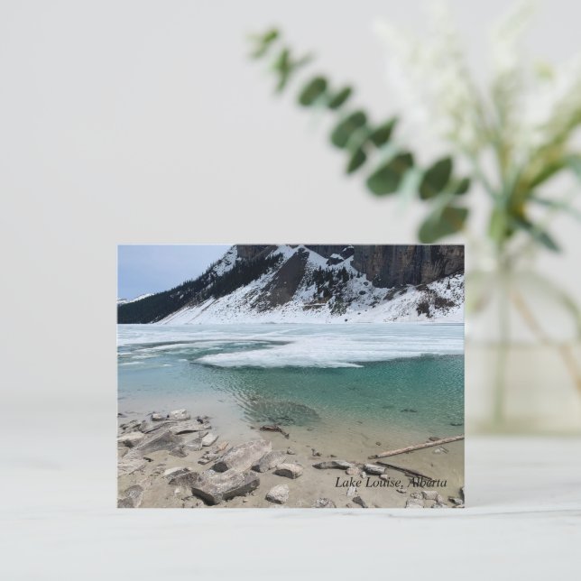 Carte Postale Lac Louise, Alberta, Rocheuses canadiennes (Debout devant)
