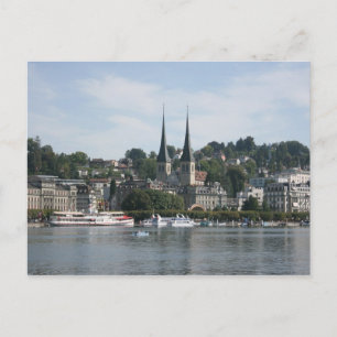 Carte Postale Lac Lucerne, Vierwaldstattersee, Suisse
