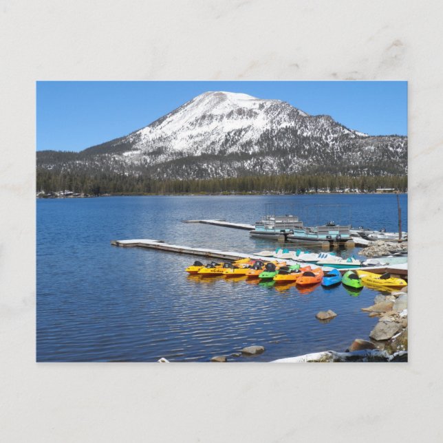Carte Postale Lac Mary- Mammoth, CA (Devant)