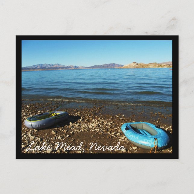 Carte Postale Lac Mead, Nevada (Devant)