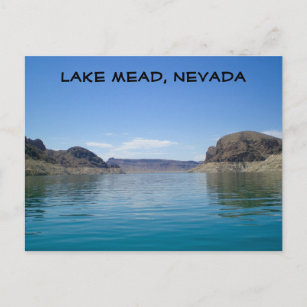 Carte Postale Lac Mead près de Las Vegas Nevada