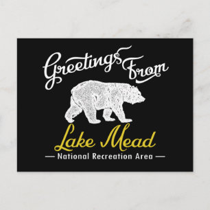 Carte Postale Lac Mead Zone nationale de loisirs Ours