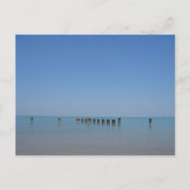 Carte Postale Lac Michigan (Devant)