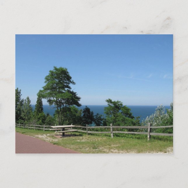 Carte Postale Lac Michigan de Arcadia MI (Devant)