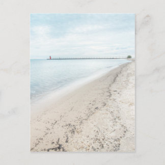 Carte Postale Lac Michigan Shoreline Grands Lacs