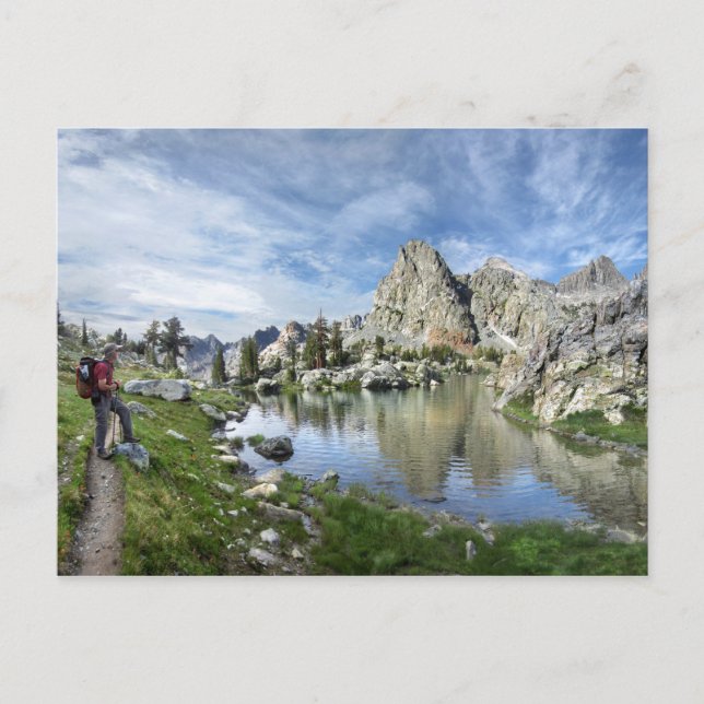 Carte Postale Lac Minaret - Ansel Adams Wilderness - Sierra (Devant)