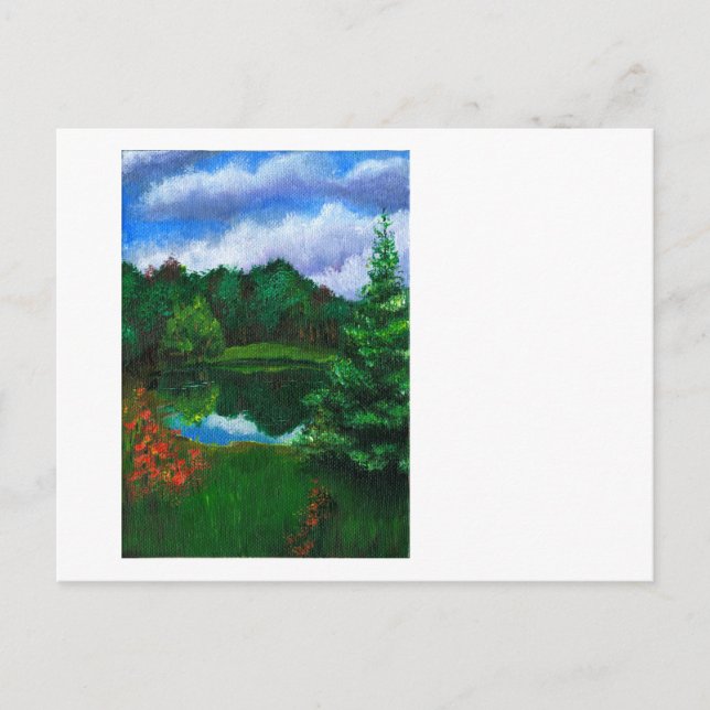 Carte Postale Lac Mirror (Devant)