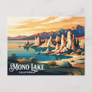 Carte Postale Lac Mono USA