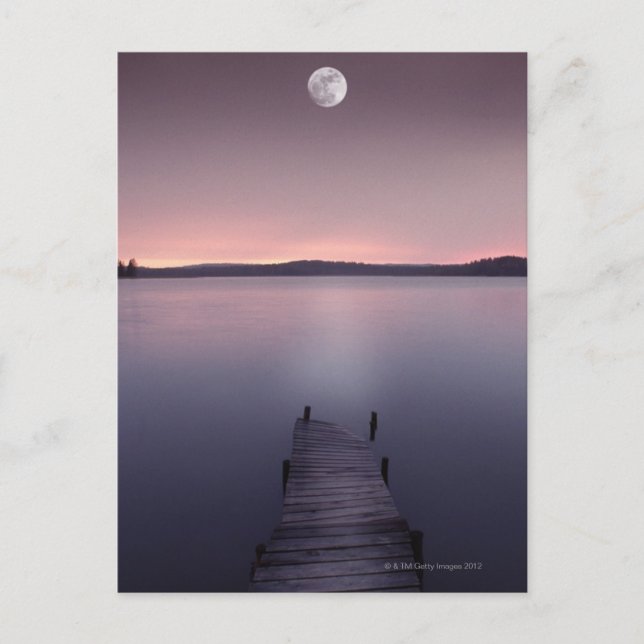 Carte Postale Lac Moon (Devant)