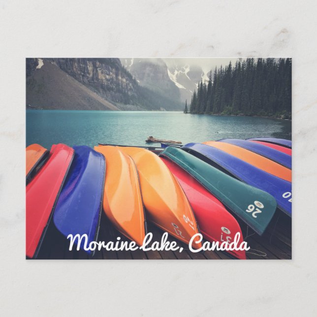 Carte Postale Lac Moraine (Devant)